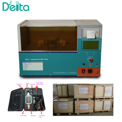 BDV-II 100kv Dielectric Insulating Oil Test Kit Breakdown Voltage Bdv Transformer Oil Tester