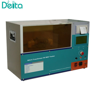 BDV-II 100kv Dielectric Insulating Oil Test Kit Breakdown Voltage Bdv Transformer Oil Tester